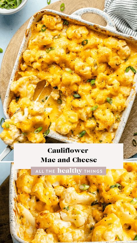 This Cauliflower Mac and Cheese recipe uses just a few simple ingredients and swaps cauliflower for the traditional pasta. If you are looking for a grain-free or veggie-forward take on macaroni and cheese, I know you’ll love this recipe! Cauliflower Mac And Cheese Recipe, Mac And Cheese Healthy, Traditional Pasta, Cauliflower Mac And Cheese, Healthier Meals, Low Carb Vegetarian Recipes, Dinner Meal, Mac And Cheese Recipe, Salad With Sweet Potato