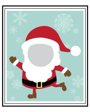 Free Elf on the Shelf Cutout Printables - Pretty My Party Santa Cut Out, Faceless Elf Template, Santa Printables Free, Christmas Cut Outs, Elf Cutouts Free Printable, Elf Printables, Christmas Cutouts, Christmas Photo Booth, Office Christmas