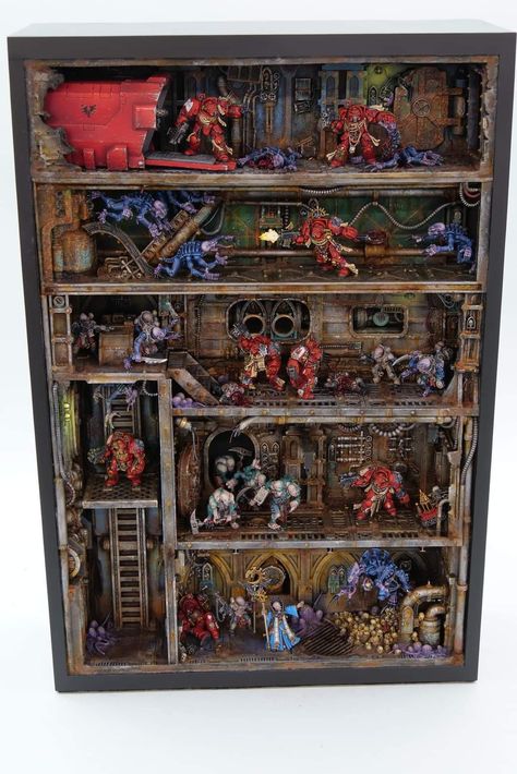 Dnd Room Ideas, Dnd Room, Golden Demon, Warhammer Armies, Space Hulk, Nerd Room, Warhammer 40k Figures, Warhammer Terrain, Warhammer Figures