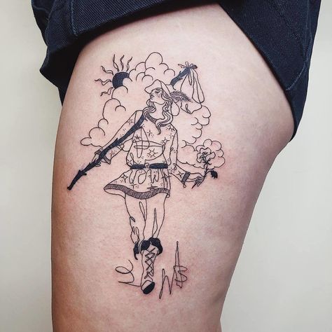 Tarot Style Tattoo, Tattoo Ideas Tarot, Unexpected Tattoo, The Fool Tarot Tattoo Simple, The Fool Tattoo, Magic Tattoo Ideas, The Fool Tarot Card Drawing, The Fool Tarot Tattoo, Fool Tattoo