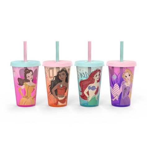 Disney Princess Party Favors, Kids Tumblers, Princess Birthday Party Decorations, Disney Princess Birthday Party, Princess Theme Birthday, Princess Theme Birthday Party, Princess Party Favors, Princess Tea Party, Disney Princess Birthday