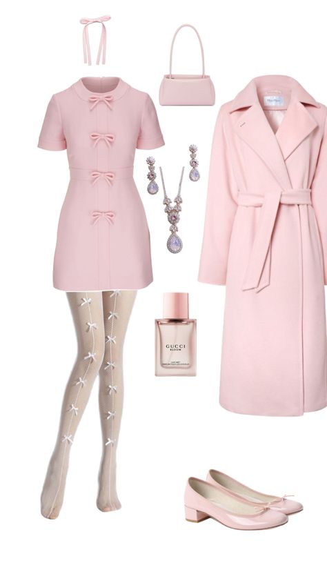 Feminine Outfit, Girly Fashion, Pink Outfit, Girly Outfits, Casual Style Outfits, Lookbook Outfits, Preppy Outfits, Teen Fashion Outfits, Elegant Outfit