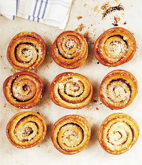 Swedish Cinnamon Buns, Land Of Nod Cinnamon Buns, Finnish Cinnamon Rolls, Swedish Cinnamon Buns Recipes, Saffron Buns Swedish, Cinnamon Bun Recipe, Pearl Sugar, Baking Buns, Egg Whisk