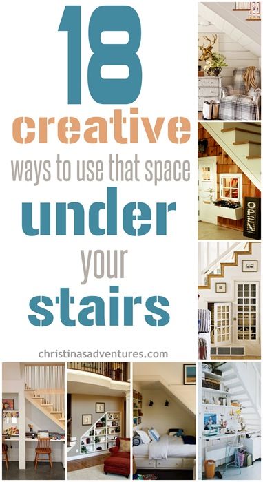 18 great ideas to using the space under your stairs Utilize Space Under Stairs, Ideas For Under Basement Stairs, Under Steps Ideas Basement Stairs, Staircase Space Utilization, Ideas For Under The Stairs Space, Stair Case Under Space Ideas, Under Basement Steps Ideas, What To Do Under Stairs, Diy Under The Stairs Ideas