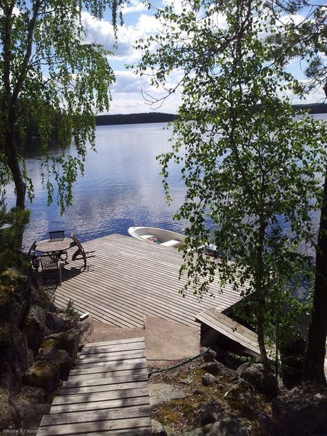 Summer Cabin, Lakeside Living, Lake Living, Summer Cottage, Boat Dock, Cabin Life, Summer Dream, Lake Life, Pretty Places