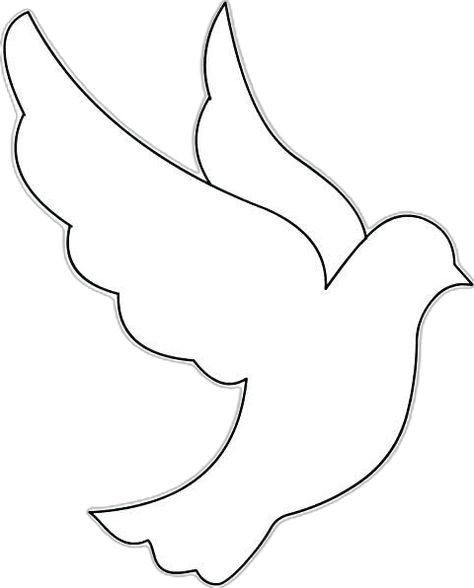 Dove Coloring Page, Pictures Of Doves, Dove Outline, Blair House, Dove Flying, Dove Images, Best Coloring Pages, Bird Coloring, Powerful Symbols