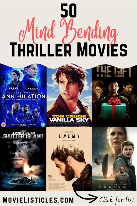 50 Psychological Thrillers with Shocking Twist Endings - Free Printable Movie List #Netflix_Action#Movie_Movies#Hulu_ToWatch#MoviesToWatch_List#Life_With_Liana#With_Liana_Blog#Classic_Movies#Movies_Template#Watch_List#Teen_Love_Drama https://www.theworldaccordingtome.org/1852724_top-must-see-movies-of-2024-your-ultimate-watchlist-kids-adults/?50-psychological-thrillers-with-shocking-twist-endings-free-printable-movie-list Top Movies To Watch List, Best Movies To Watch List, Thriller Movies To Watch, Best Psychological Thriller Movies, Movie Checklist, Psychological Thriller Movies, Movie Night Ideas, Amazing Movies, Movie Board