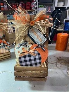 35+ DIY Dollar Store Fall Crafts that You Have to Try | HubPages Dollar Store Fall Crafts, Dollar Store Fall Decorations, Dollar Store Fall Crafts Diy, Fall Wood Crafts, Fall Pumpkin Crafts, Fall Decor Diy Crafts, Paper Pumpkins, Fall Decor Dollar Tree, Dollar Tree Fall