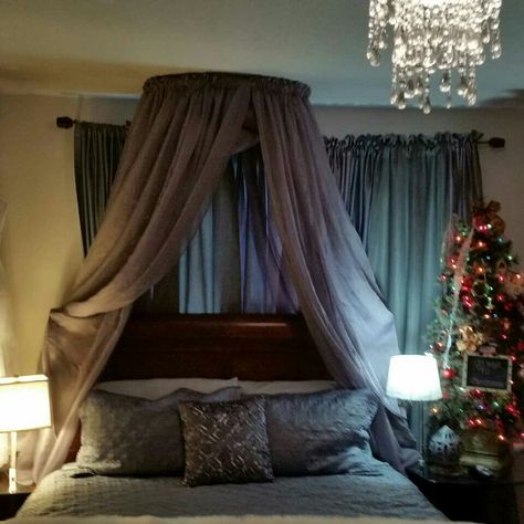 DIY Canopy Bed Inspo, Diy Canopy, New Homes, Curtains, Bedroom, Bed, Home Decor, Home Décor