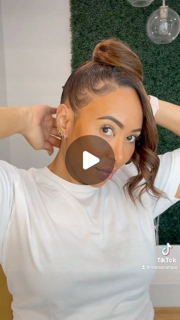 4x Emmy Award Winning Journalist on Instagram: "Gotta love an easy protective style. 😉" Easy Updo Black Women, Messy Bun Black Women Natural Hair, Professional Bun Hairstyles, Up Dos For Medium Hair Black Women, Black Hair Messy Bun, Pin Up Buns For Black Women, Messy Bun With Bangs Black Women, Updo Hairstyles For Medium Hair, Easy Protective Hairstyles