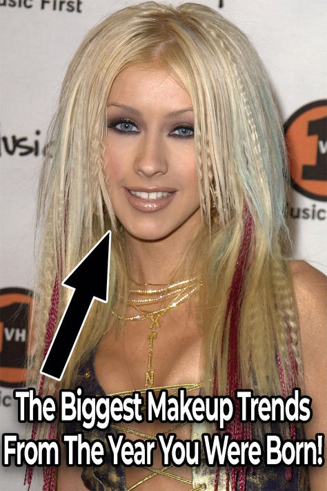 Who remembers these makeup trends from the 90s? 2006 Makeup Trends, 2007 Makeup Trends, Makeup Looks To Try When Bored, Iconic 90s Makeup Looks, Late 90s Makeup, 2005 Makeup Looks, 1996 Makeup, 2002 Makeup, Funky Makeup Looks