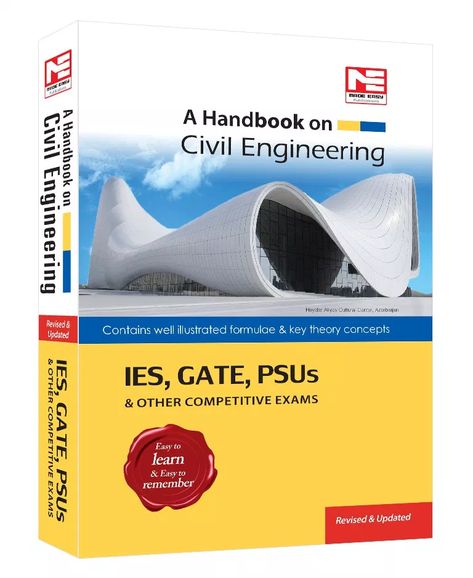 [PDF] A Handbook for Civil Engineering By MADE EASY Publications For IES, GATE, PSUs & Other Competitive Exams Free Download – EasyEngineering Civil Engineering Books Pdf Download, Civil Engineering Handbook, Civil Engineering Books, Engineering Books, Civil Engineering Construction, Nerd Jokes, Civil Engineering Design, Short Note, Nursing Student Tips