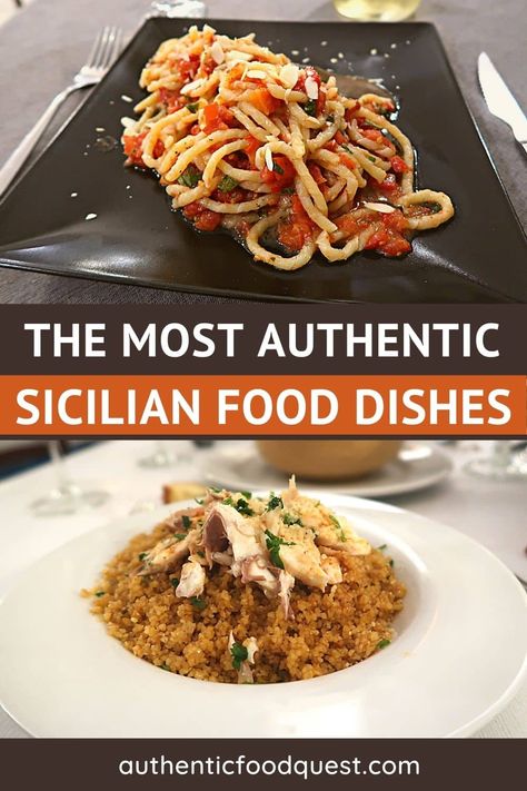 Sicilian Recipes Authentic, Sicilian Cuisine, Sicily Food, Sicilian Food, Italian Dinner Recipes, Traditional Italian Dishes, Sicilian Recipes, Best Italian Recipes, Italian Recipes Authentic