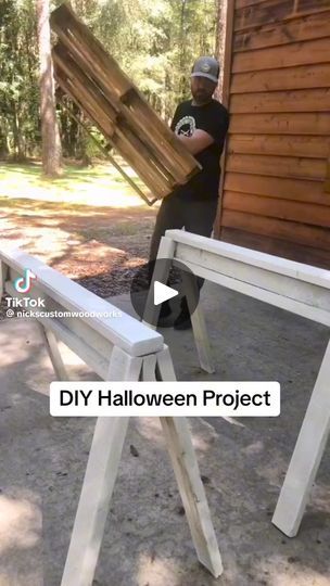 827 reactions · 160 shares | Pallet project #diy | Marissa Casey Jones | Marissa Casey Jones · Original audio Diy Pallets, Casey Jones, Pallet Project, Diy Halloween Projects, Halloween Inspiration, Halloween Projects, Pallet Projects, Halloween Fall, Halloween Diy