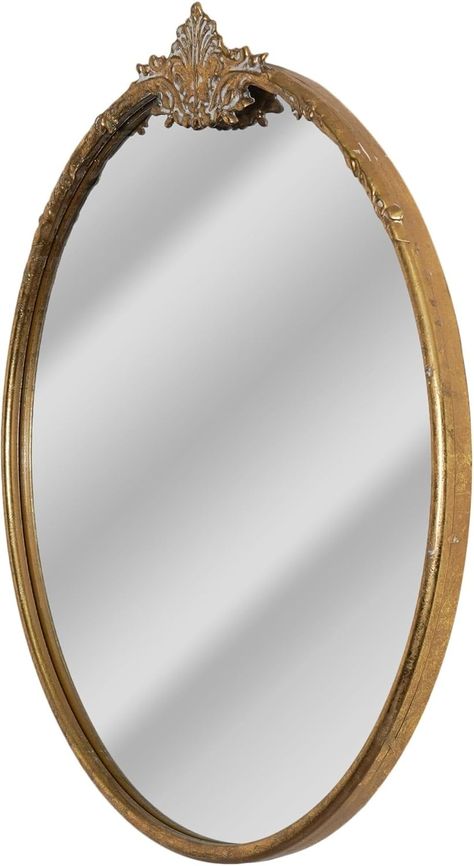 Amazon.com: Head West Antique Brass Ornate Metal Framed Round Vintage Mirror for Vanity, Accent Decorative Mirrors for Wall Decor, Mirrors for Bedroom Dresser, Bathroom Sink, Living Room Mantle, Entryway 24"x26" : Home & Kitchen Dresser Bathroom Sink, Round Vintage Mirror, Mirror For Vanity, Mirrors For Bedroom, Dresser Bathroom, Wall Decor Mirrors, Living Room Mantle, Decorative Mirrors, Bedroom Dresser