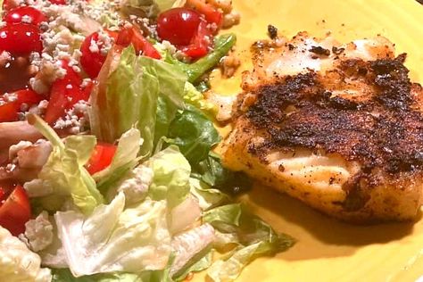 Blackened Sea Bass Recipes, Sea Bass Fillet Recipes, Chilean Sea Bass Recipe, Christmas Celebration Ideas, Sea Bass Recipe, Blackening Seasoning, Bass Recipe, Sea Bass Recipes, Blackened Fish