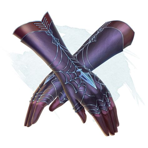 Gloves of Missile Snaring Fantasy Gloves, Magic Accessories, D D Items, Dnd 5e Homebrew, Dnd Dragons, Magic Items, Vox Machina, Gloves Design, D&d Dungeons And Dragons