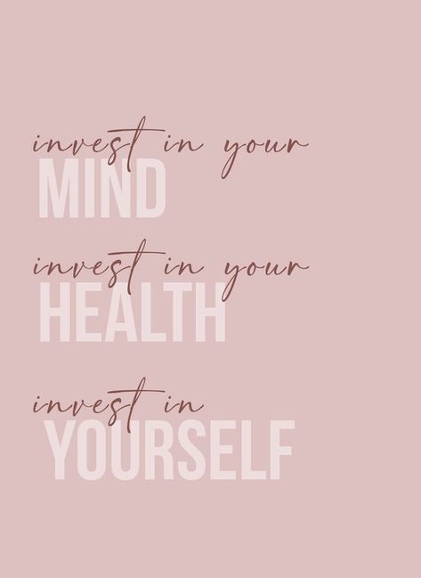 Invest In Yourself Quotes, Invest In Your Health, Healthy Lifestyle Quotes, Skincare Quotes, Invest In Yourself, Lifestyle Quotes, Wellness Quotes, Feel Good Quotes, Care Quotes