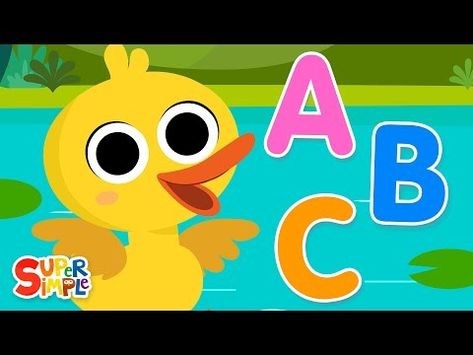 ABC Quack | Super Simple ABCs | Kids Alphabet Songs - YouTube Alphabet Song, Kids Alphabet, Alphabet Songs, Letters Of The Alphabet, Simple App, Alphabet For Kids, The Alphabet, Super Simple, Ducks