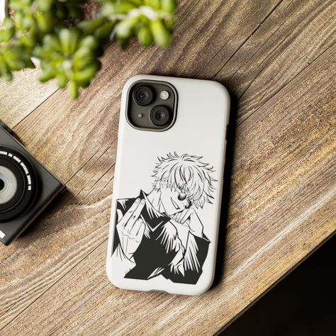 Gojo Phone Case, Jujutsu Kaisen Phone Case, Anime Phone Cases, Custom Made Phone Cases, Good Anime Series, Anime Phone, Anime Gifts, Gojo Satoru, Image Transfer