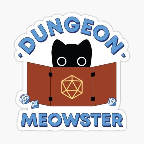 Dnd Sticker Ideas, Dnd Stickers, Dnd Crafts, Darkest Dungeon, Artist Alley, Game Master, Cup Design, Cat Tattoo, Tabletop Games