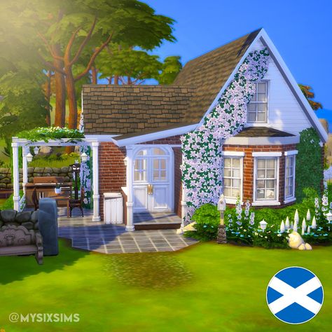 Forest Vintage Cottage I Scotland 🏴󠁧󠁢󠁳󠁣󠁴󠁿 A small and cosy forest cottage with vintage interior inspired by traditional scottish cottages can house up to two sims 🌳 🏴󠁧󠁢󠁳󠁣󠁴󠁿 Windenburg 🏴󠁧󠁢󠁳󠁣󠁴󠁿 20x20 🏴󠁧󠁢󠁳󠁣󠁴󠁿 $52,674 🏴󠁧󠁢󠁳󠁣󠁴󠁿 Origin ID: mysixsims #thesims4 #simshouse #simsbuild #showusyourbuilds #sims4maxismatch #sims4housebuild #simshome #dreamhouse #sims Small Sims 4 House, Small Cottage Sims 4 Layout, Sims 4 Vintage House, Sims 4 Starter Home Small Houses, Small House The Sims 4, Sims Small House, Sims 4 Cosy House, Small House Sims 4, Small Sims House