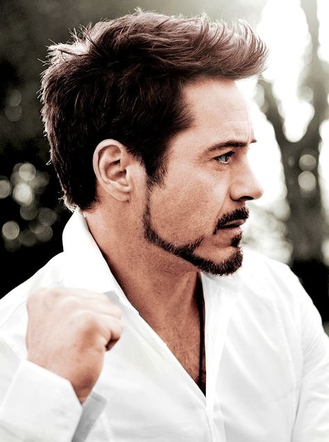 Robert Downey Jr Beard, Stark Hairstyle, Beard Template, Cp9 One Piece, Latest Beard Styles, Rdj Iron Man, Robert Downey Jnr, Rober Downey, Iron Men 1