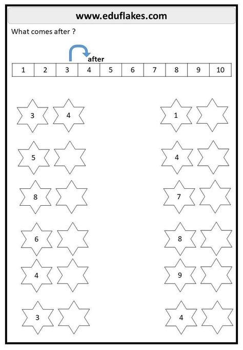 Before After And Between Activity, Number After Worksheet, After Before Between Worksheet, Before After Between Numbers Worksheets, Preschool Counting Worksheets, Easy Math Worksheets, Kindergarten Math Worksheets Addition, Easy Math Activities, Maths Worksheet