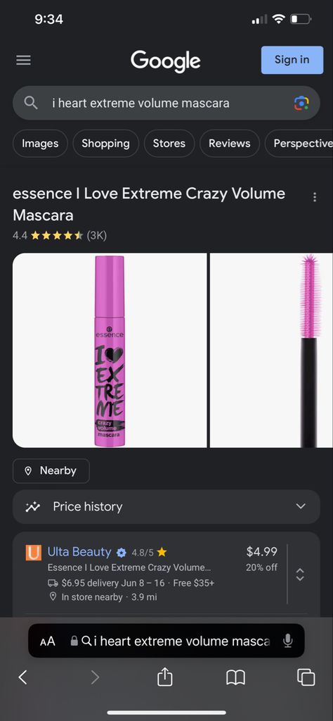 I Heart Extreme Volume Mascara, Volume Mascara