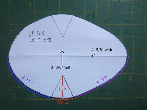 Tutorial: Sewing an eye patch Eye Patch Pattern, Lazy Eye, Tutorial Sewing, Face Mask Tutorial, Mask Tutorial, Easy Face Mask Diy, Left Eye, Easy Face Masks, Eye Patches