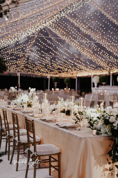 Lake Wedding Backdrop, Wedding Clear Tent String Lights, Small Outdoor Tent Wedding, Clean Rustic Wedding, La Playa Carmel Wedding, Clear Top Tent Wedding Ceremony, Clean Wedding Decoration, Coastal Tent Wedding, Spring Lake Wedding