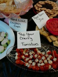 Image result for pure romance party ideas Bachelorette Food Ideas Appetizers Funny, Pleasure Party Ideas Girls Night, Romance Party Ideas, Pure Romance Party Ideas, Bachelorette Snack Ideas, Bachelorette Snacks, Bachelorette Food Ideas, Pure Romance Party Food, Bachelor Party Food