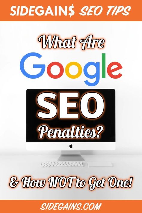 Receiving a Google SEO penalty can be extremely painful for your organic traffic. In this article I explain precisely what Google SEO penalties are and how you can avoid the headache of getting one! #google #seo #penalties Word Press, Content Marketing Plan, Seo For Beginners, Google Seo, Blog Seo, Cloud Infrastructure, Seo Content, Energy Technology, Seo Website