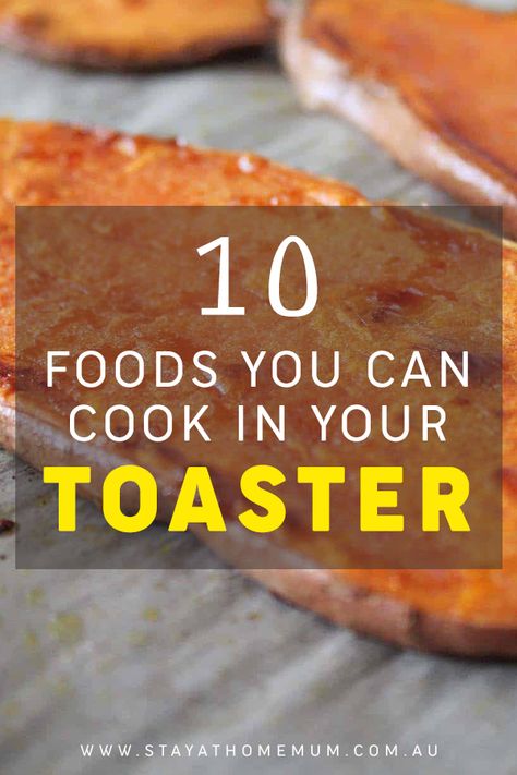 Cooking In A Toaster Oven, Toaster Meal Ideas, Toaster Hacks Food, Toaster Bag Recipes, Recipes For Toaster Oven Cooking, Toaster Meals, Toaster Hacks, Toaster Ideas, Kitchenaid Toaster Oven