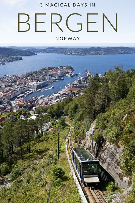 Discover the best of Bergen, Norway in just 3 days with our detailed Bergen itinerary! Explore this picturesque Norwegian city nestled between mountains and fjords. From Bryggen's historic charm to Fløyen's panoramic views, we've curated the ultimate guide for your 3 days in Bergen. Pin now to plan your perfect Norwegian getaway! Norway Travel Itinerary, Norway Honeymoon, Hiking Vacations, Norwegian Getaway, Norway City, Norway Vacation, Norway Trip, Travel Norway, City In Europe