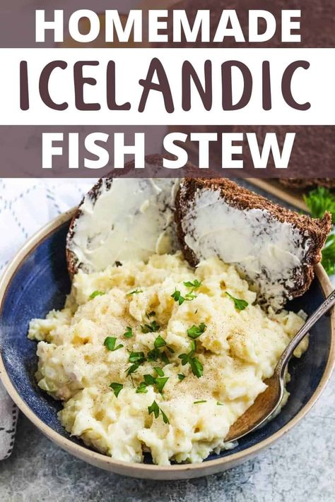 Fish Stew Recipes, Béchamel Sauce, Iceland Food, Seafood Recipes Healthy, Healthiest Seafood, European Recipes, Fish Stew, Global Recipes, Easy Soups