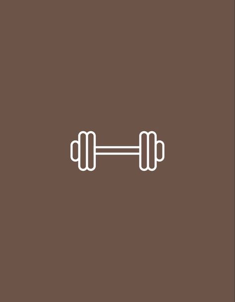 Gym Brown Aesthetic, Brown Gym Aesthetic, Gym App Icon, Gym App, Widget Smith, Gym Icon, Notion Inspo, Vision Board Diy, Funny Laptop Stickers