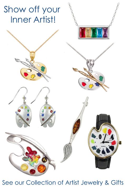 Shop our fun collection of Artist Palette Jewelry, Watches and other gifts for Artists!  Free U.S. Shipping Everyday - No Minimum! Artist Palette Jewelry, Gifts For Artists, Artist Palette, Favorite Artist, Artist Gifts, Gifts For An Artist, Phone Support, Artistic Jewelry, Art Jewelry