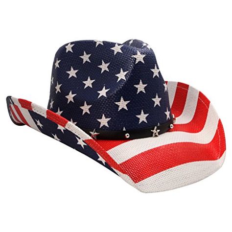 ♥ SHOP NOW ♥ #CPDprimepartypicks American Flag Cowboy Hat, America Hat, Cowboy Hat Bands, Mens Cowboy Hats, Straw Cowboy Hat, Accessory Ideas, Cowgirl Hat, Classic Hats, Cowgirl Hats