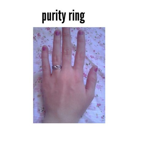 My purity ring Purity Ring Aesthetic, Ring Aesthetic, Purity Ring, Ring, Quick Saves