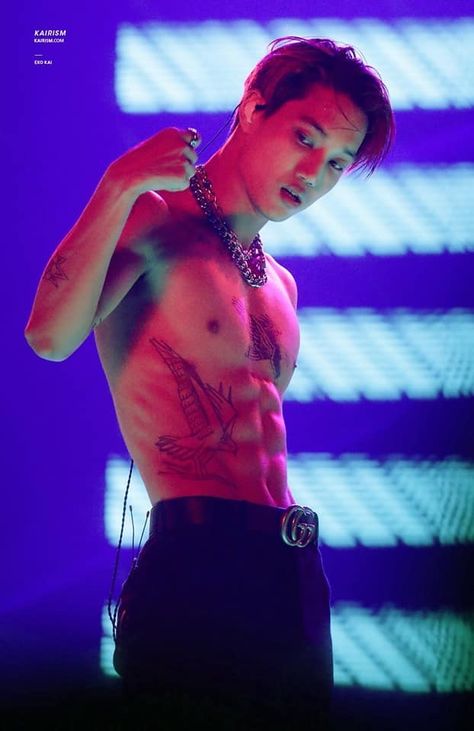 Exo Kai Abs, Exo Abs, Exo Hot, 17 Kpop, Handsome Asian Men, Kpop Exo, Exo Chanyeol, Kim Jongin, Exo Kai