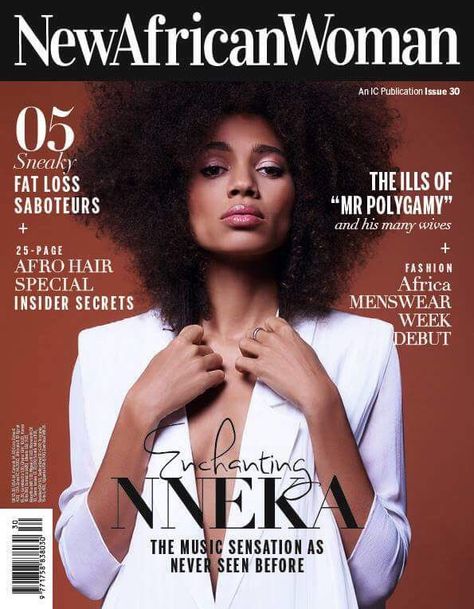 New African Woman African Magazine, Woman Magazine, Essence Magazine, Soul Singers, Women Issues, Black Celebrities, April May, Women Magazines, Hip Hop Artists