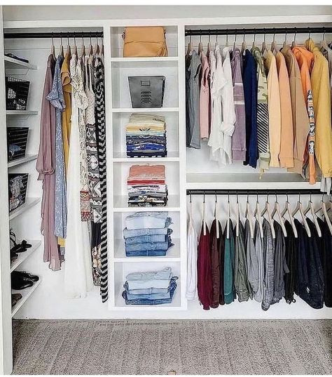 Closet Transformation, Master Closet Design, House Closet, Closet Redo, Closet Planning, Organized Closet, Closet Design Layout, Closet Renovation, Closet Layout