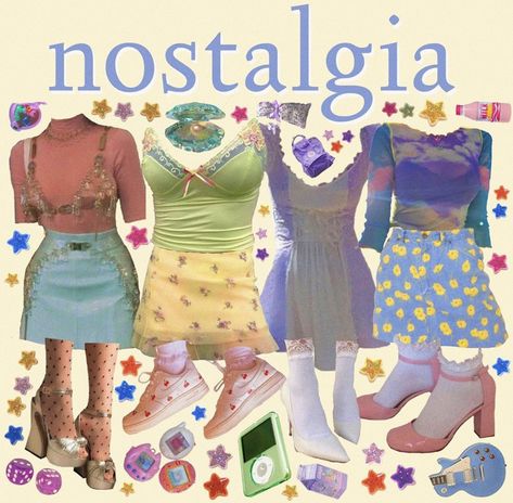 Nostalgia Aesthetic Outfits, 90s Nostalgia Aesthetic, Nostalgia Aesthetic, Clothes And Shoes, 90s Nostalgia, Mood Board Fashion, Swaggy Outfits, Character Outfits, Dress Code