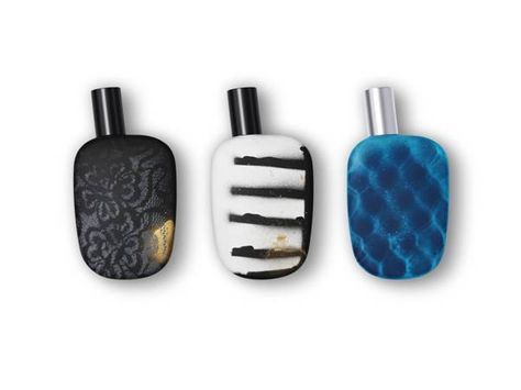 The three special limited edition Comme des Garçons bottle designs just in time for the festive season. L-R: Amazingreen, Wonderwood & CDG2 Fragrance Store, Fragrance Photography, Fragrance Bottles, Fragrance Packaging, Cosmetics Brands, Perfume Collection, Bottle Design, Hand Designs, By The Sea