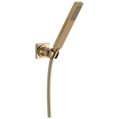 Delta Universal Showering Components Champagne Bronze Handheld Shower 1.75-GPM (6.6-LPM) in the Shower Heads department at Lowes.com Delta Trinsic Champagne Bronze, Delta Vero, Delta Trinsic, Tub Cleaner, Delta Faucets, Handheld Shower Head, Champagne Bronze, Rain Shower Head, Spray Pattern