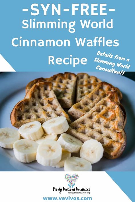 Cinnamon Waffle Recipe, Cinnamon Waffles Recipe, Syn Free Breakfast, Slimmers World Recipes, Bbq Meals, Sw Recipes, Great Breakfast Ideas, Cinnamon Waffles, Waffle Ingredients