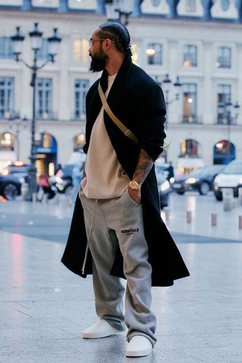 Mantel Outfit, Jerry Lorenzo, Men Streetstyle, Cooler Style, Black Men Street Fashion, Men Street Fashion, Streetwear Mode, I'm With The Band, Stylish Mens Outfits