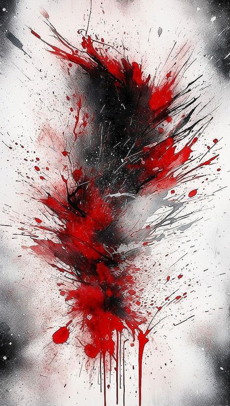 Black White Red Wallpaper, Paint Splash Background, Oil Painting Background, Android Wallpaper Art, Splatter Art, Photo Album Layout, 2160x3840 Wallpaper, Trash Polka, Background Images For Quotes