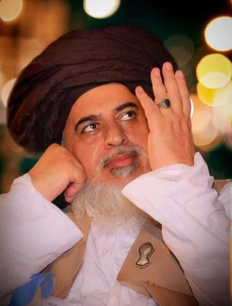 Allama Khadim Hussain Rizvi | Hafiz Saad Hussain Rizvi | Tehreek Labbaik Pakistan | TLP Hafiz Saad Hussain Rizvi, Tehreek Labbaik Pakistan, Saad Hussain Rizvi, Khadim Hussain Rizvi, Gate Designs Modern, Eid Milad, Photo Album Quote, Quotes From Novels, Cool Outfits For Men